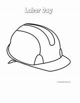 Hat Labor Construction Hard Hats Coloring Kids Pages Crafts Drawing Color Printable Template Police Activities Bigactivities Large Alphabet Classroom Preschool sketch template
