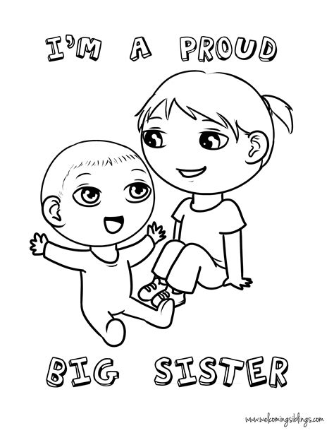 brother  sister colouring pages  getcoloringscom  printable