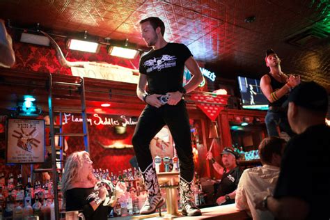 a gay bar that s part coyote ugly part reality tv fodder the new