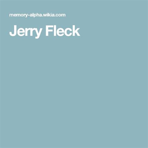 jerry fleck flecked jerry television show