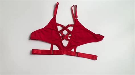 Wholesale Sexy Strappy Tassel Lingerie Set Two Pieces Sexy Ladies