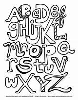 Coloring Book Letters Printable Abc Alphabet Pages Sized Letter Sheet Click sketch template