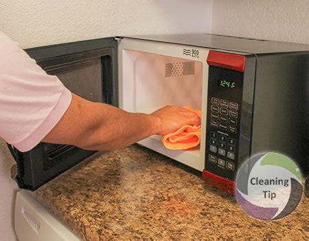clean microwave   minutes tackle  task  maids  trade