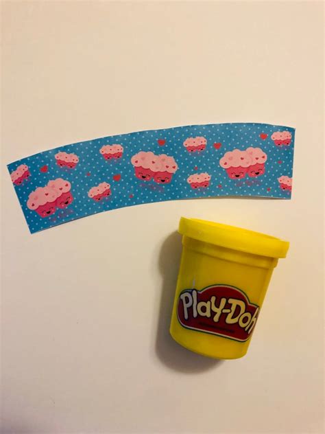 play doh label template
