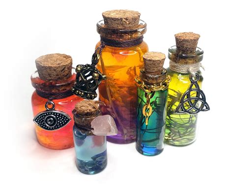 mini potion bottles randomized ct decorative prop fantasy etsy canada