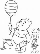 Piglet Pooh sketch template