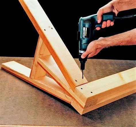 easy directions  building diy sawhorses woodworking