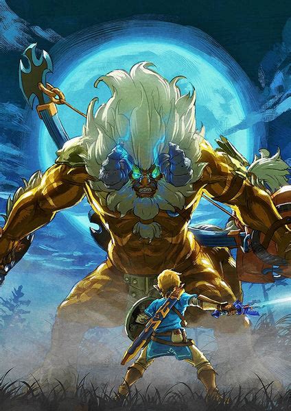 The Legend Of Zelda Breath Of The Wild Poster Gamemerch Posters