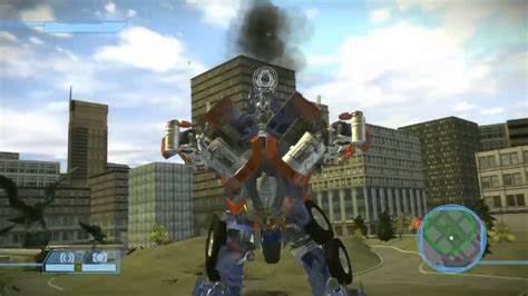Transformers The Game Optimus Prime Vs Megatron Youtube