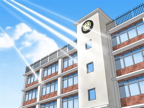 anime school background opengameartorg