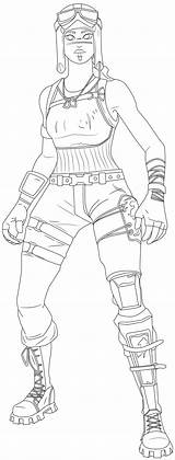 Raider Renegade Trooper Skins Kolorowanki Ghoul Midas Gaming sketch template