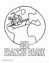 Drake Coloring Pages Getcolorings Francis Sir sketch template