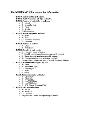 medevac card printable infoupdateorg