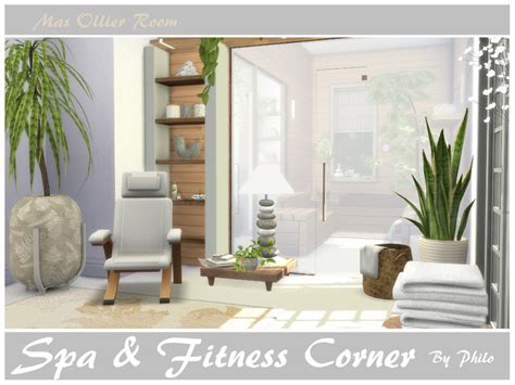 sims resource spa  fitness corner