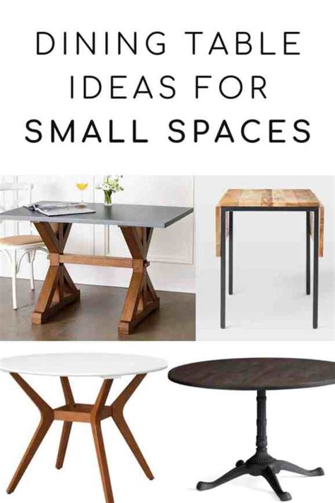 dining table ideas  small spaces design morsels