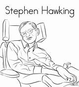 Hawking sketch template