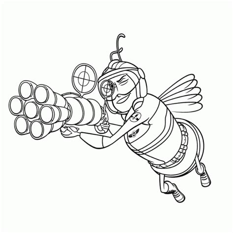 bee  coloring pages coloring home