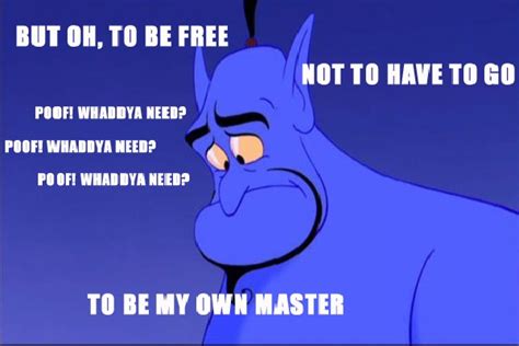 The Master 12 Funny Quotes Told By Genie From Disney’s
