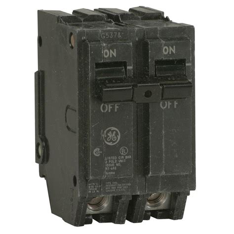 ge    amp   double pole circuit breaker thql  home depot