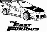 Furious Fast Eclipse Car Coloring Pages Dessin Coloriage Deviantart Voiture Clipart Printable Cars Furiosos Carros Velozes Colorier Colouring Skyline Drawing sketch template