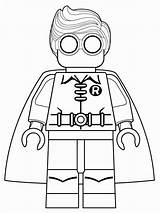Batman Lego Coloring Movie Pages sketch template