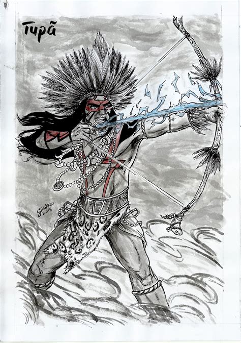 deus da mitologia tupi guarani native art native american art wicca fauna world mythology
