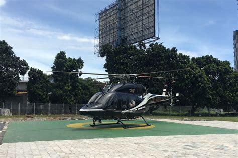 foto  wisata naik helikopter  rute  biayanya halaman