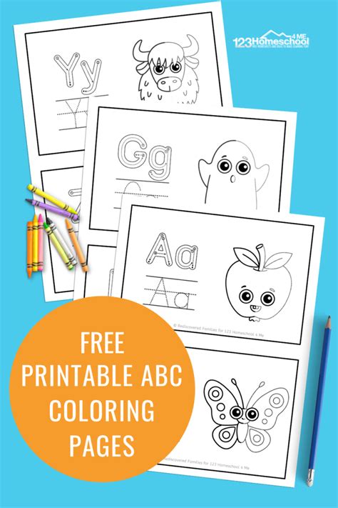 abc coloring pages  kids  print  color