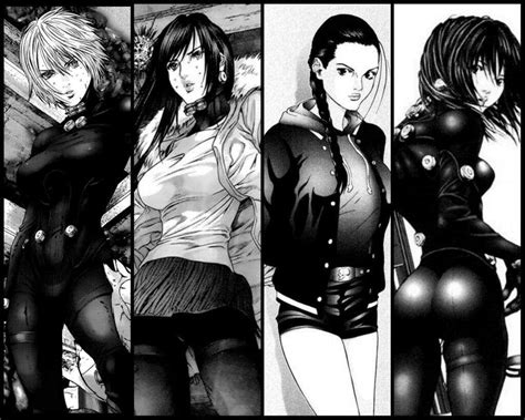 top  female gantz characters anime amino anime manga girl manga art