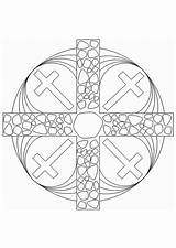 Mandala Croce Kreuz Malvorlage Croix Kleurplaat Kruis Coloriage Edupics Ausmalbild Ausmalbilder Schulbilder Scarica Schoolplaten Educolor Große Herunterladen Kleurplaten Stampare Téléchargez sketch template