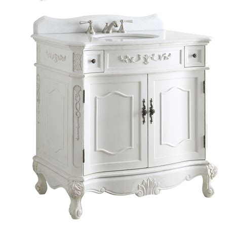 bathroom vanity traditional style antique white color xx