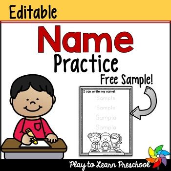 worksheet   play  learn preschool tpt