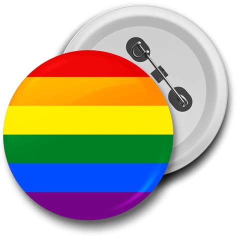 rainbow flag lgbtq pride flag badge just stickers