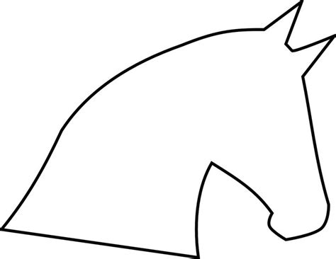 image  pixabay horse head horse head outline hobby horse