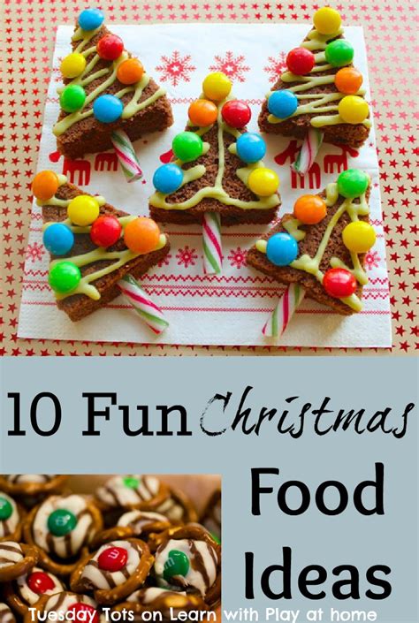 learn with play at home 10 fun christmas food ideas