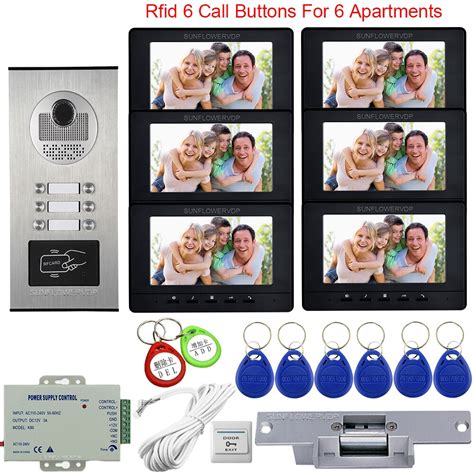 voor     appartementen video door entry system voor thuis deurintercom bellen panel