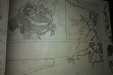 cavewoman vs predator battles comic vine