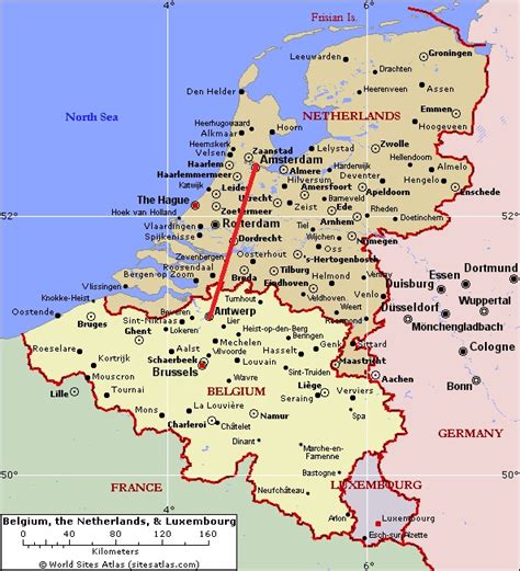 boom belgium map
