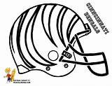 Coloring Pages Bengals Helmet Football Chiefs Cincinnati Kansas City Nfl Clipart Logo Afc Helmets Printable Seahawks Draw Print Kids Packers sketch template