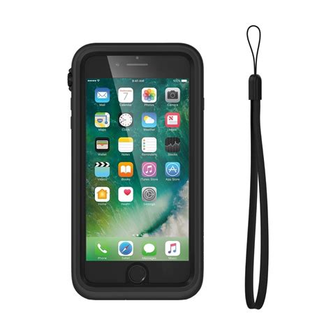 coque iphone   waterproof noir integrale