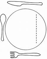Table Mat Cutlery Coloring Colouring Sheets Activity Simple Colour Names Pages Teaching Add Break Great Time Setting Activities Printable Getcolorings sketch template