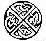 Knot Celtic Coloring Pages Sketch Printable Kids sketch template