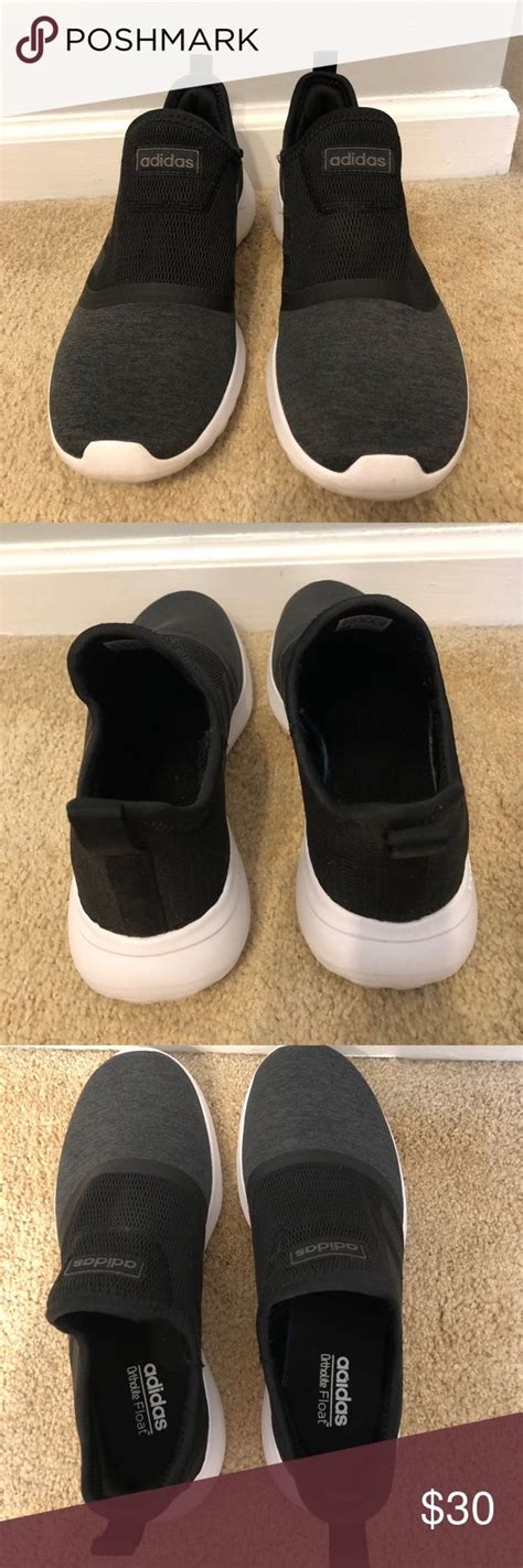 adidas ortholite float black tennis shoes black barely worn super comfy adidas shoes black