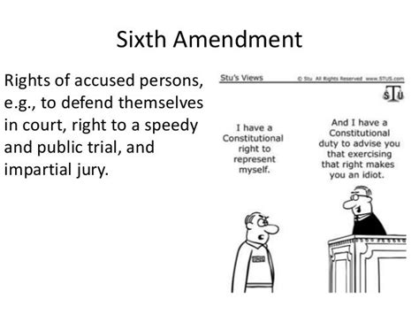 Political Cartoon 6th Amendment Pictures
