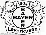 Bayer Leverkusen Coloring Emblem Logo sketch template