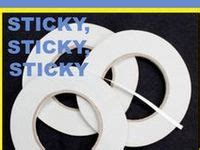 sticky sticky sticky ideas double sided adhesive sticky  craft