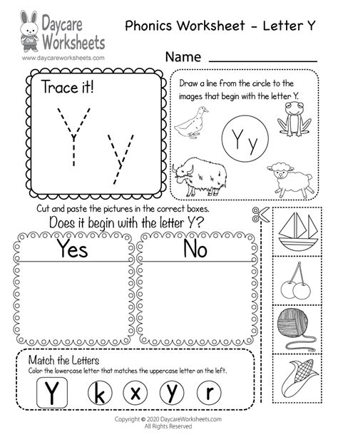 beginning sounds letter  phonics worksheet  preschool