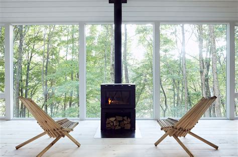 grid shingle clad cabin  ohio  inspired  scandinavian designs