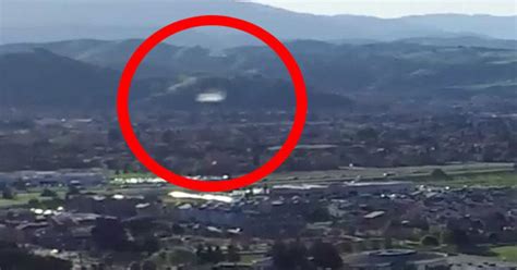 video drone captures ufo  camera     baffled daily star