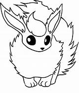 Pokemon Eevee Flareon Coloring Pages Evolutions Drawing Easy Evolution Printable Print Pikachu Color Sheets Colouring Cute Drawings Getcolorings Popular Sketch sketch template